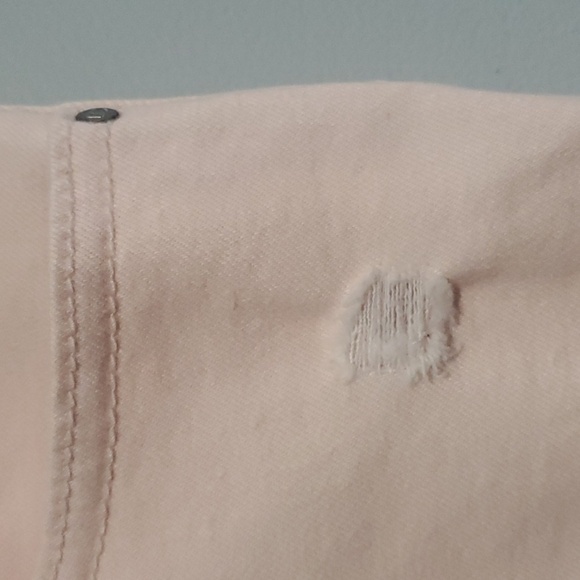 Lauren Conrad Light Pink Jeans Womens Size 2 Skinny Perfect For Summer - Picture 7 of 16